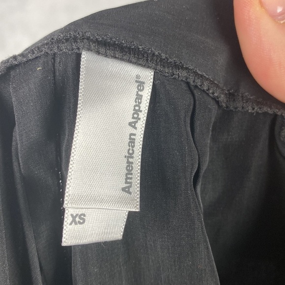 American Apparel black high rise pants - Picture 8 of 9